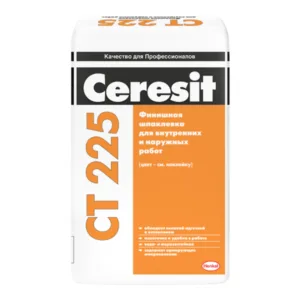 821011 Ceresit CT 225/25 Шпаклевка фасадная финишная серая Россия