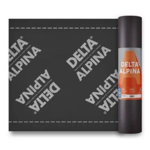 2204816 DELTA Alpina Диффузионная мембрана для водонепроницаемой нижней кровли Sd=0,27 м