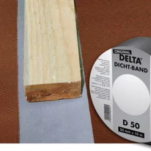 2202920 DELTA Dicht Band DB 50 Уплотнительная самоклеящаяся лента из битум-каучука для контробрешетки