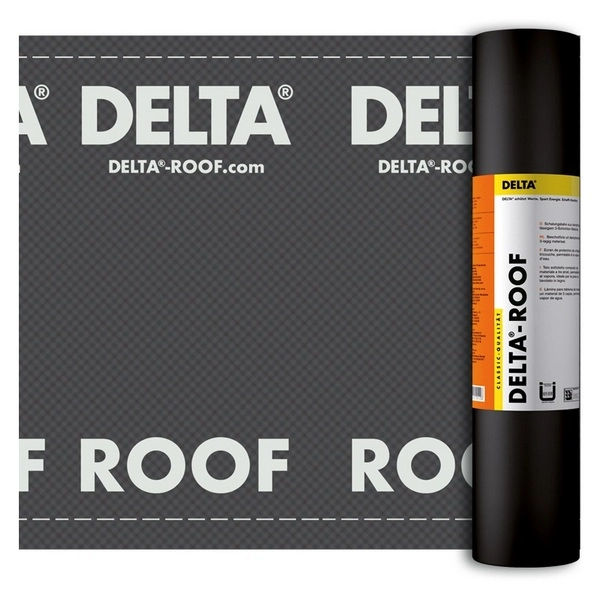 2204080 DELTA Roof Гидроизоляционная пленка/подкладочный ковер под битумную плитку/пароизоляционная пленка Sd=80 м