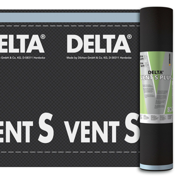 2202543 DELTA Vent S Plus Диффузионная мембрана повышенной прочности с двумя зонами проклейки Sd=0,02 м
