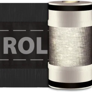 DELTA Eco Roll 310 черный Вентиляционный рулон для конька и хребта 310 мм