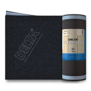 2202641 DELTA Trela Plus Диффузионная объемная мембрана с двумя зонами проклейки для металлических кровель Sd=0,02 м