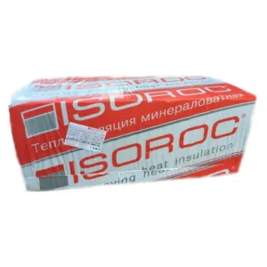 Базальтовая вата Isoroc Изолайт Люкс 1000х600х050 мм