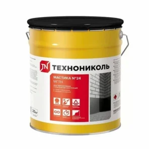 224507 Мастика гидроизоляционная ТЕХНОНИКОЛЬ №24 (МГТН), 20 кг