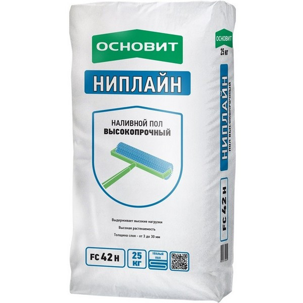 67763 Наливной пол высокопрочный ОСНОВИТ НИПЛАЙН FC42 H (25 кг) 2 osnovit_nipline_fc42h