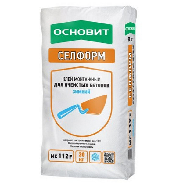 67741 Клей монтажный ОСНОВИТ СЕЛФОРМ МС112 F зимний (20 кг) 3 osnovit_selform_zima