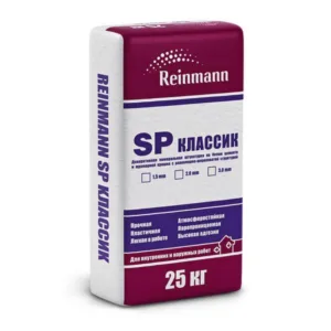 0014203 SP30W0SC Штукатурка REINMANN SP классик 3,0 мм 25кг Россия