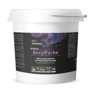 0010192 REINMANN STATUS AcrylFarbe Base C, 15L, RF, акриловая фасадная краска
