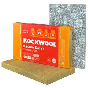 Каменная вата Rockwool Камин Баттс 1000х600х030 мм