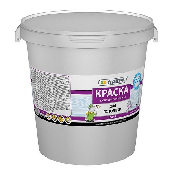 0007472 Краска в/д д/потолков Лакра Белый 40кг Л-С 2 40kg_vd_kraska_dlya_potolkov_white-lakra-a