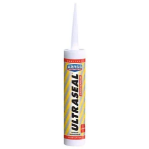 0005341 Герметик силиконовый KRASS Ultraseal санитарный Бесцветный 260мл Польша