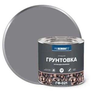 0006600 Грунт ГФ-021 PROREMONTT Серый 1,8кг Л-С