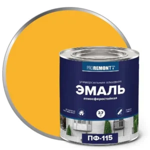 0006629 Эмаль ПФ-115 PROREMONTT Желтый 2,7кг Л-С