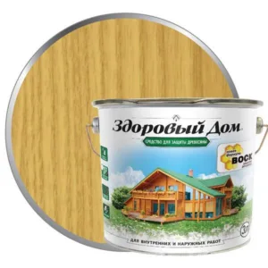 0007038 Здоровый дом деревозащитное средство Сосна 3л Л-С