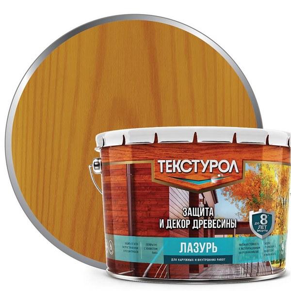 0014007 Текстурол Лазурь деревозащитное средство Дуб 10л Л-С 1 Print