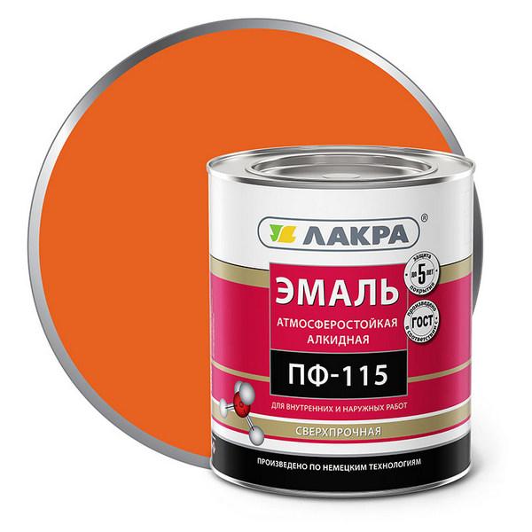 0007735 Эмаль ПФ-115 Лакра Оранжевый 2,8кг Л-С 4 lakra-emal-alkidnaya-pf-115-orange-2.8kg-radders