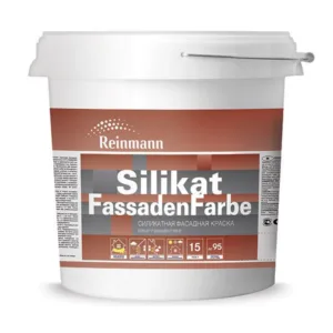 0010191 REINMANN Silikat FassadenFarbe, Weiss/BaseA, 15L, RF, силикатная фасадная краска