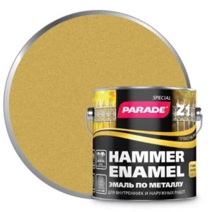 0006491 Эмаль по металлу Parade Z1 гладкая 543-445 Золотой 2,5л Л-С