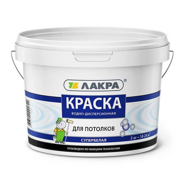 0007477 Краска в/д д/потолков Лакра Супербелая 3кг Л-С 1 0007477-kraska-vd-dlya-potolkov-lakra-superbelaya-3kg-gsse