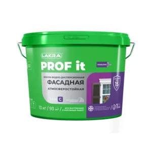 0007541 Краска фасадная Лакра PROF IT База С 13 кг