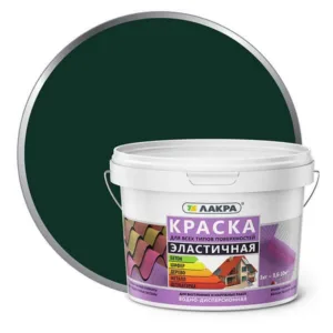 0007551-kraska-elastichnaya-dlya-vseh-tipov-poverhnostei-lakra-zelenyi-3kg-gsse
