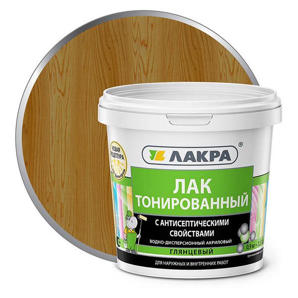 0007564 Лак в/д тонированный Лакра Дуб 0,9кг Л-С 3 lak-vd-tonirovannyi-lakra-dub-radders