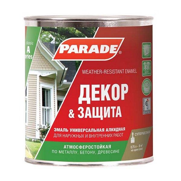 0006316 Эмаль PARADE A2 Декор & Защита база C п/мат. 0,75л Россия 2 parade-a2-emal-alkidnaya-dekor-zashita-baza-c-polumatovaya-0.75l-radders