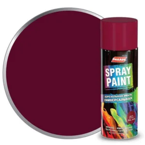 0006364 Эмаль аэрозольная PARADE SPRAY PAINT RAL 3005 Винно-красный