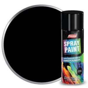 0006360 Эмаль аэрозольная PARADE SPRAY PAINT 4 Черный мат.