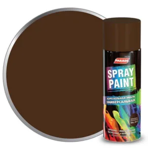 0006369 Эмаль аэрозольная PARADE SPRAY PAINT RAL 8017 Шоколадно-коричневый