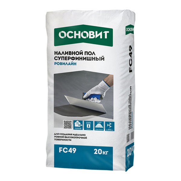 87132 Суперфинишный наливной пол для паркета ОСНОВИТ РОВИЛАЙН FC49 (20 кг) 1 rovilayn_fc49_nalivnoy_pol_superfinishnyy_osnovit-a