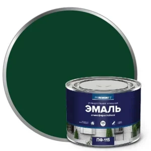 0006631 Эмаль ПФ-115 PROREMONTT Зеленый 0,5кг Л-С