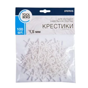 2707015 Крестики для кафельной плитки 1,5мм (100шт) 50 Россия T4P