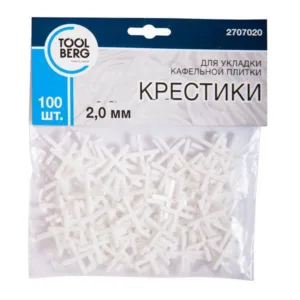 2707020 Крестики для кафельной плитки 2мм (100шт) 50 Россия T4P
