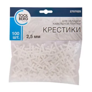 2707025 Крестики для кафельной плитки 2,5мм (100шт) 50 Россия T4P