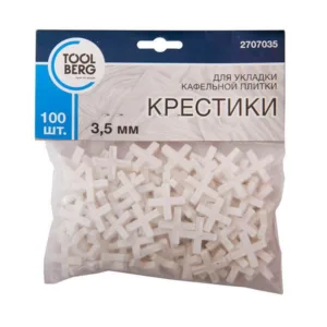 2707035 Крестики для кафельной плитки 3,5мм (100шт) 50 Россия T4P