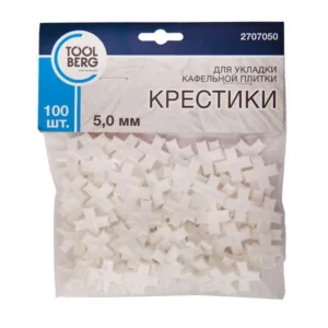 2707050 Крестики для кафельной плитки 5мм, 100шт., Россия, T4P