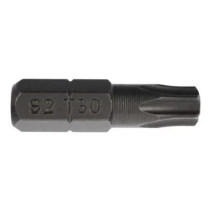 3102275 Биты 25мм, T30 (5шт.), сталь S2, магнит, Китай, T4P