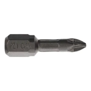 3102341 Биты 25мм PZ1 (2шт), сталь S2, кованые, торсионные, магнит, Китай Pqtools