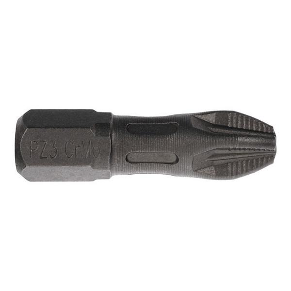3102343 Биты 25мм, PZ3 (2шт.), сталь S2, кованые, торсионные, магнит, Тайвань, PQ 1 3102343-bity-stalnye-kovannye-torsionnye-pz-magnit-a
