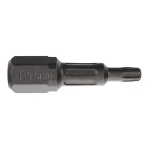 3102371 Биты 25мм, T10 (2шт.), сталь S2, кованые, торсионные, магнит, Тайвань, PQ