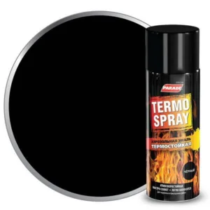 0006374 Эмаль аэрозольная PARADE TERMO SPRAY Черный