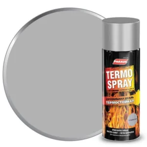 0006373 Эмаль аэрозольная PARADE TERMO SPRAY Серебристый