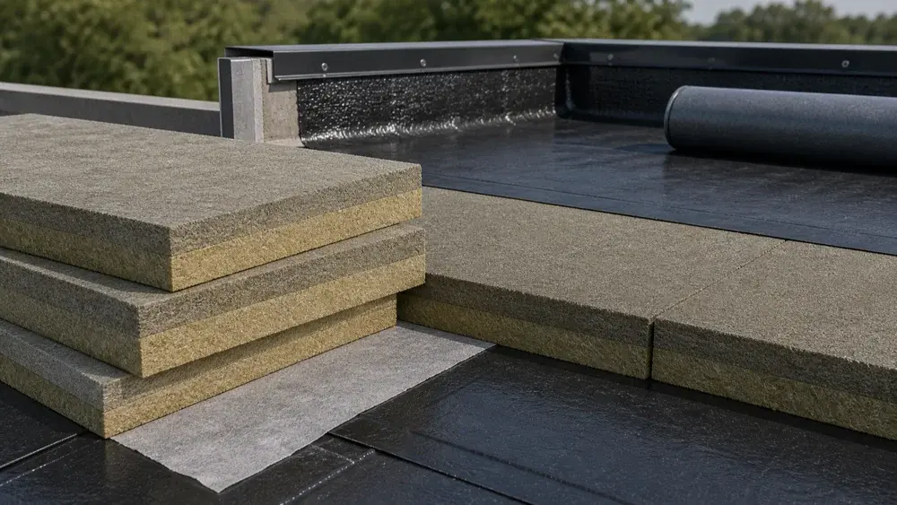 Rockwool Руф Баттс Д Оптима для строительных работ в Москве и МО