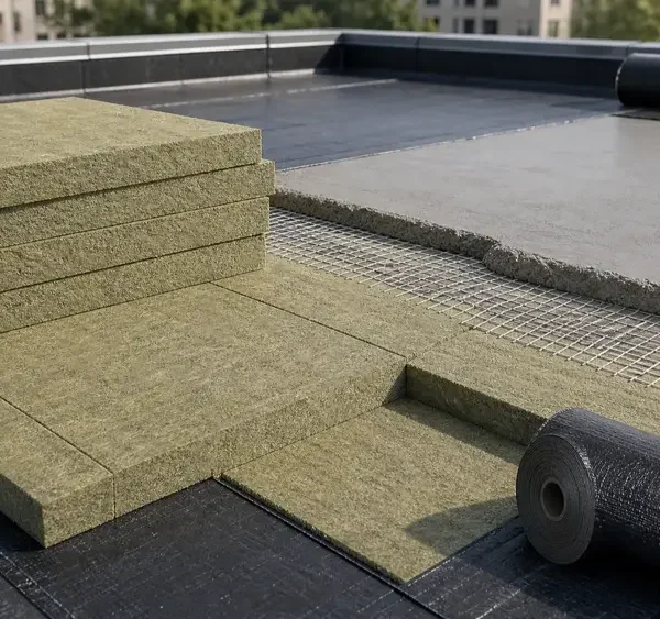 Rockwool Руф Баттс Стяжка