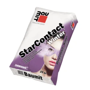 Штукатурно-клеевая смесь Baumit StarContact Winter 25 кг.