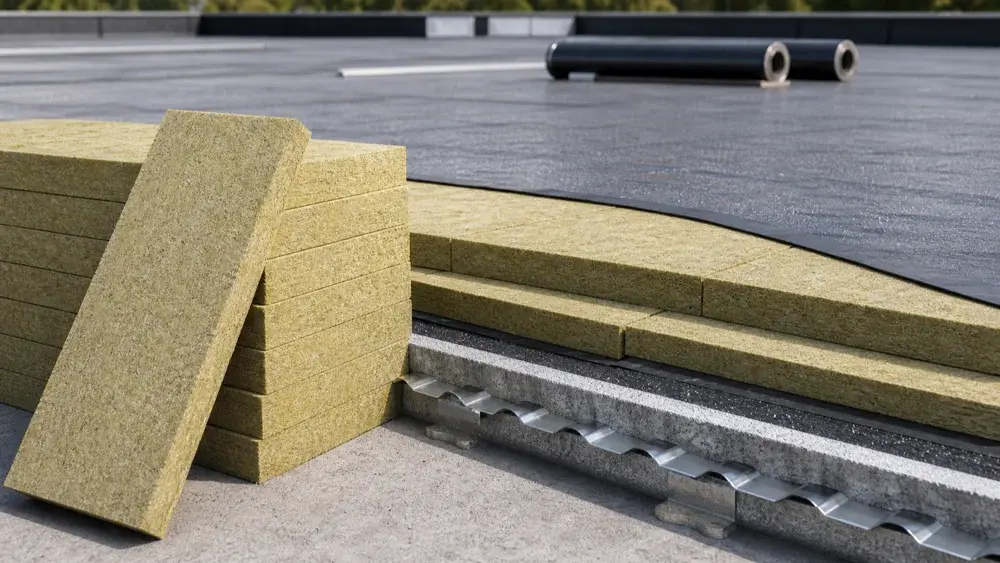 Rockwool Руф Баттс В Экстра для строительных работ в Москве и МО