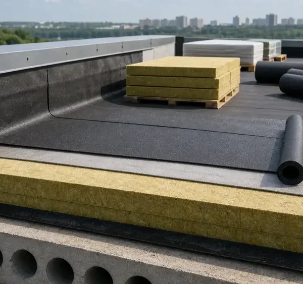 Теплоизоляция кровли
