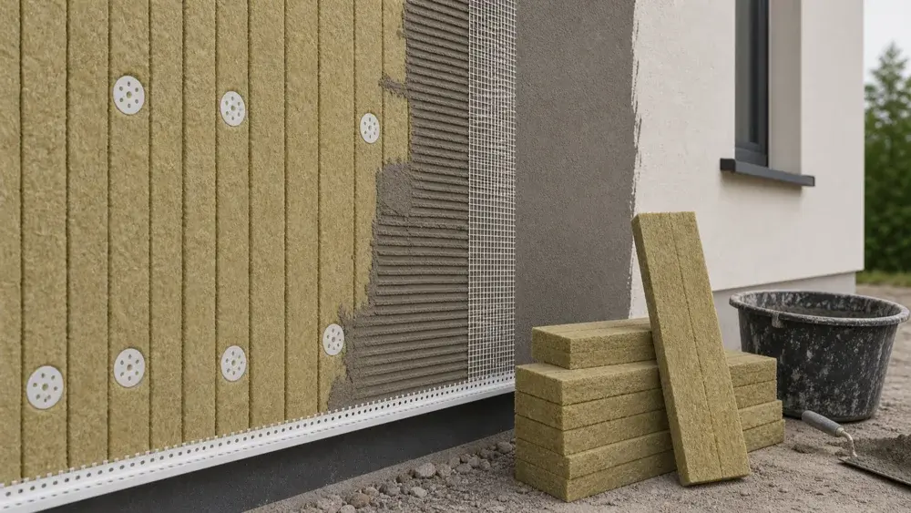 Rockwool Фасад Ламелла для строительных работ в Москве и МО